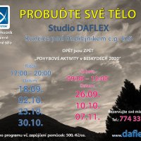 Víkendová cvičení s Daflex System® opět v Beskydech Víkendová cvičení s Daflex System® opět v Beskydech